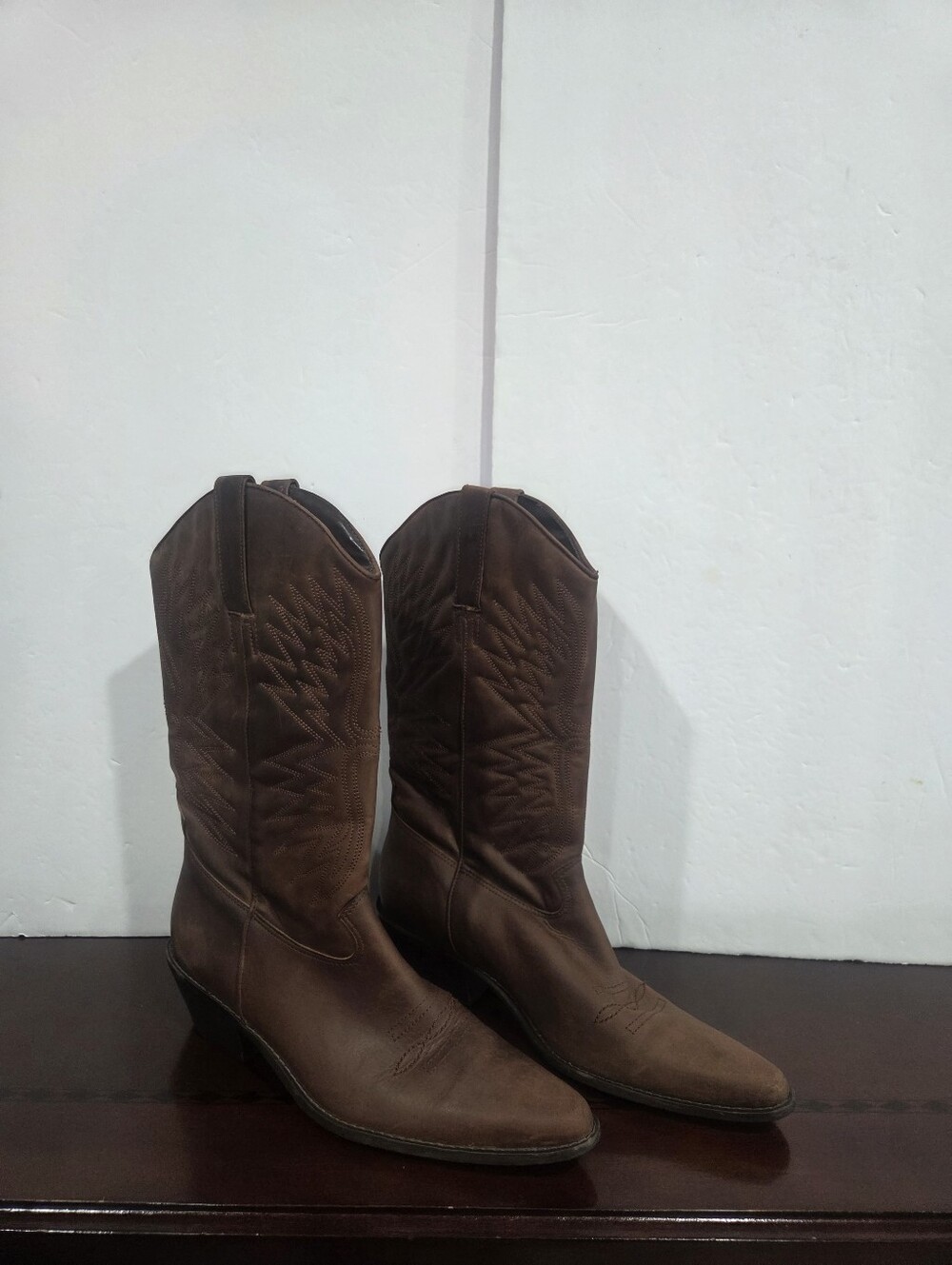 Matisse Classic Brown Western Knee-High Boots Sz.8